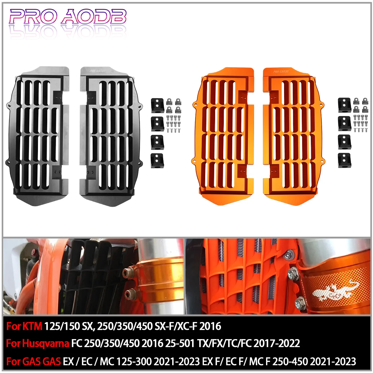 Radiator Guard Grill Protector Cover For KTM XC XCF SX SXF XCW XCFW EXC EXC-F TPI Six Days For Husqvarna TC TE TX FC FE 125-500