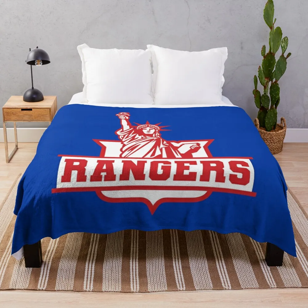 NY Rangers Hockey Throw Blanket Soft Beds Luxury Throw Blankets