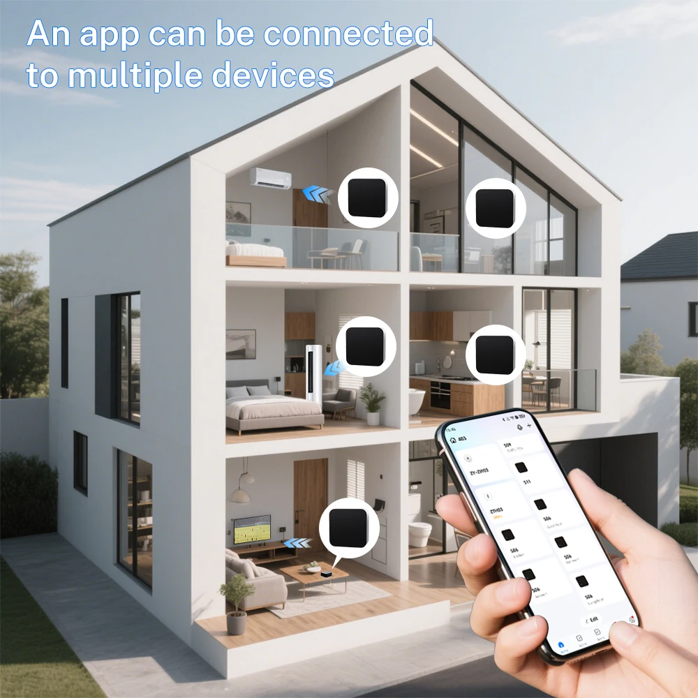 Tuya Smart IR Control remoto WiFi Smart Life para automatización del hogar inteligente reemplazar TV DVD AUD AC remoto funciona con Alexa Google Home