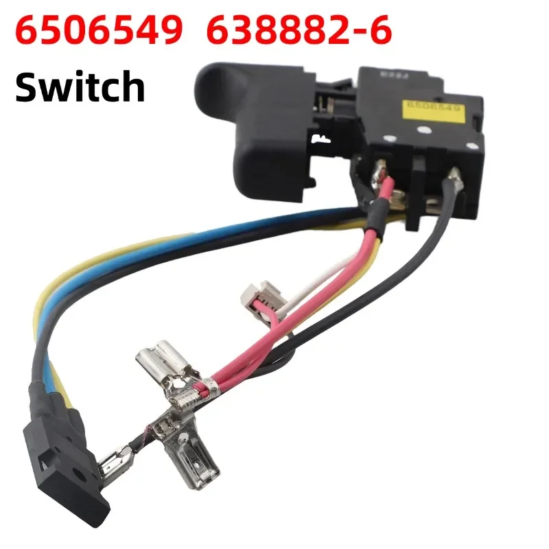 

Replace 6506549 Switch For BHR202, DHR202, BHR162, BHR102, HR202D, BHR202RFE, BHR202D 18v Hammer Drill Power Tool Accessories