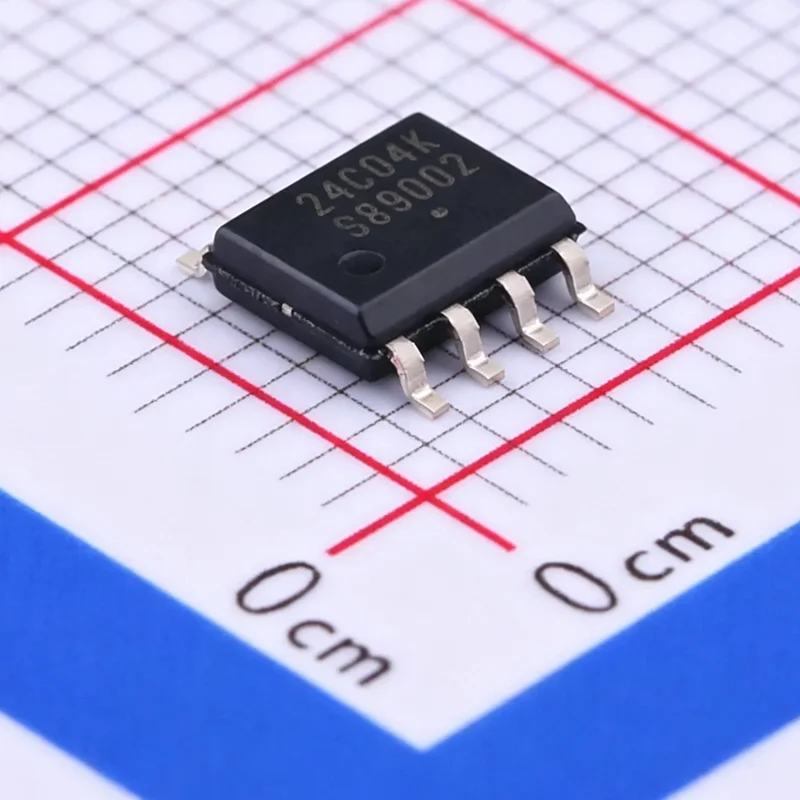 50PCS/LOT CAT24C04WI-GT3 marking 24C04K EEPROM Memory IC 4Kbit I2C 400 kHz 900 ns 8-SOIC