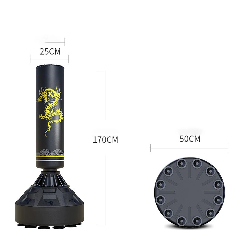 Standing Boxing Bag Custom Gym Boxing Equipment Man Punching Bags Heavy  Standing Boxing Training Sand Bags