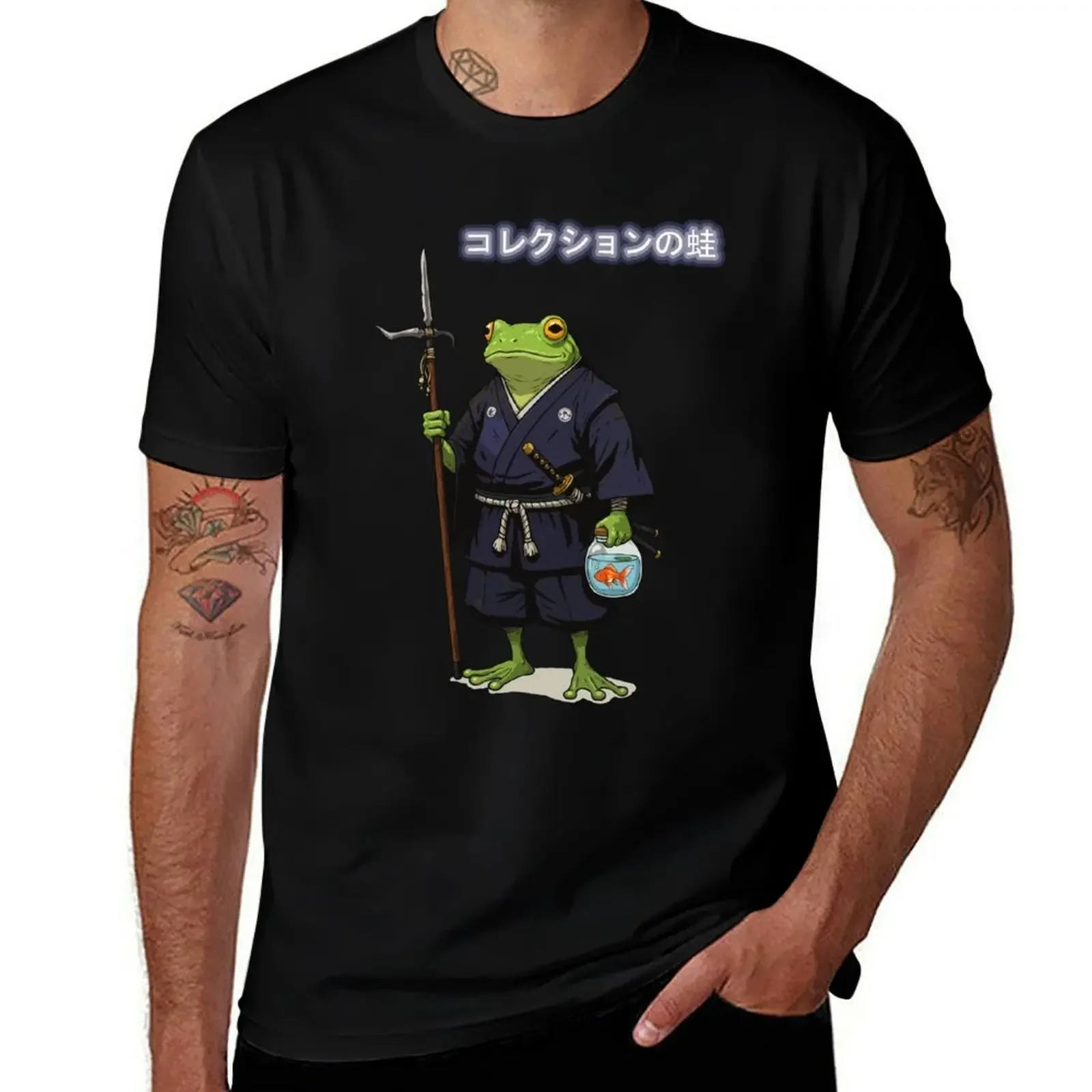 

Japanese Frog Collection T-Shirt T-shirts man custom shirt baggy shirts black t-shirts for men
