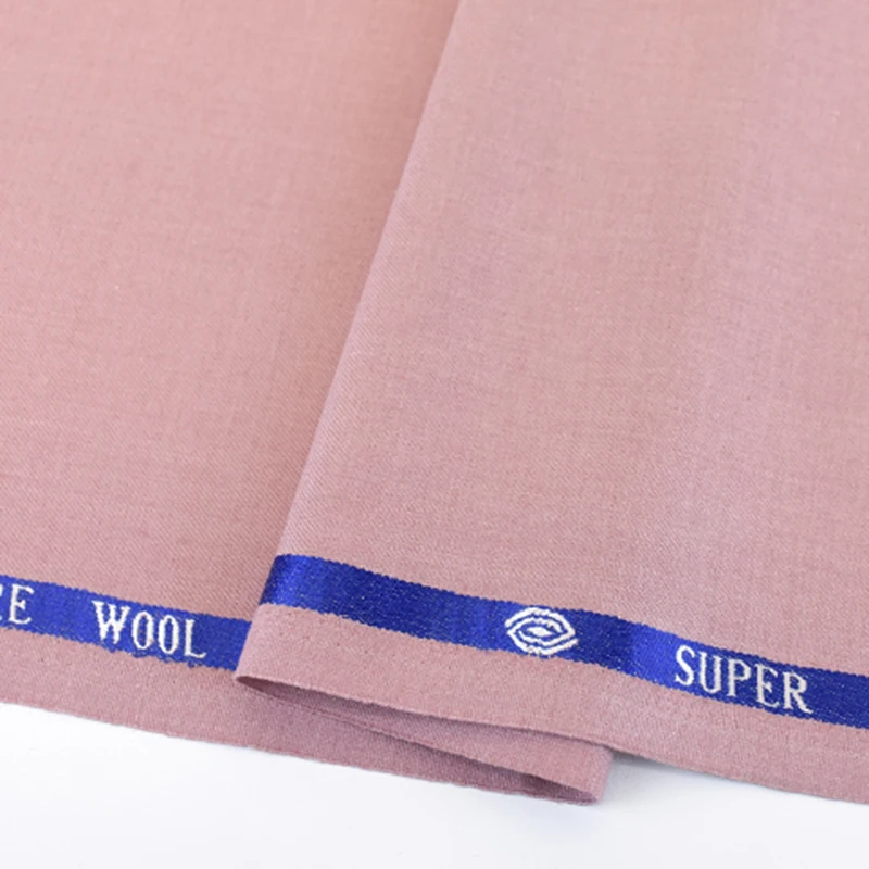 30%Woolen Twill Suit Fabrics Worsted Spring Summer High End Fabric Sewing Blazer Suit Handcrafts Anti Wrinkle Serge Telas