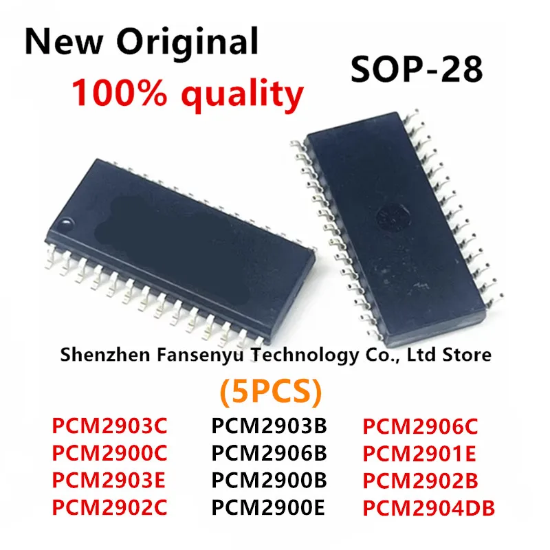 

(5piece)100% New PCM2903E PCM2903C PCM2902C PCM2903B PCM2906B PCM2904DB PCM2900B PCM2900E PCM2900C PCM2906C PCM2901E PCM2902B