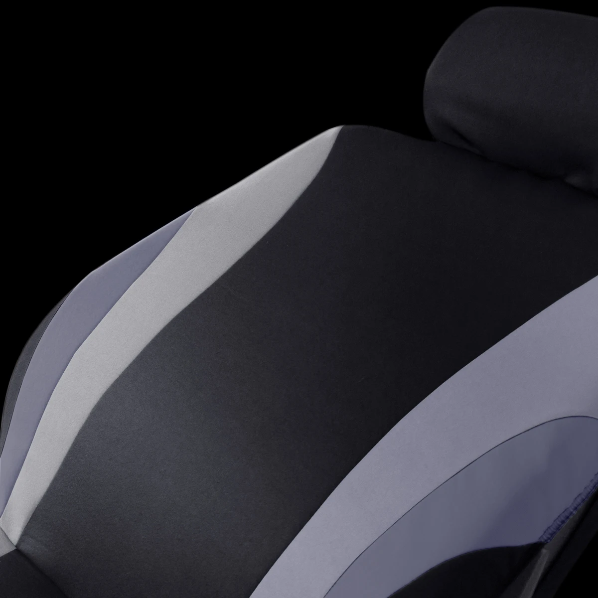 Sportlicher Stil, komplettes Set, Autositzbezüge aus Polyestergewebe, Autositzschutz, universell passend für die meisten Autos und SUVs – Detail 6