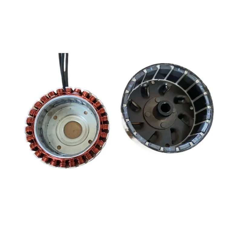 For Grooming Flat Shaft Machine Modification, Generator Stator, Rotor, Flat Shaft Accessories
