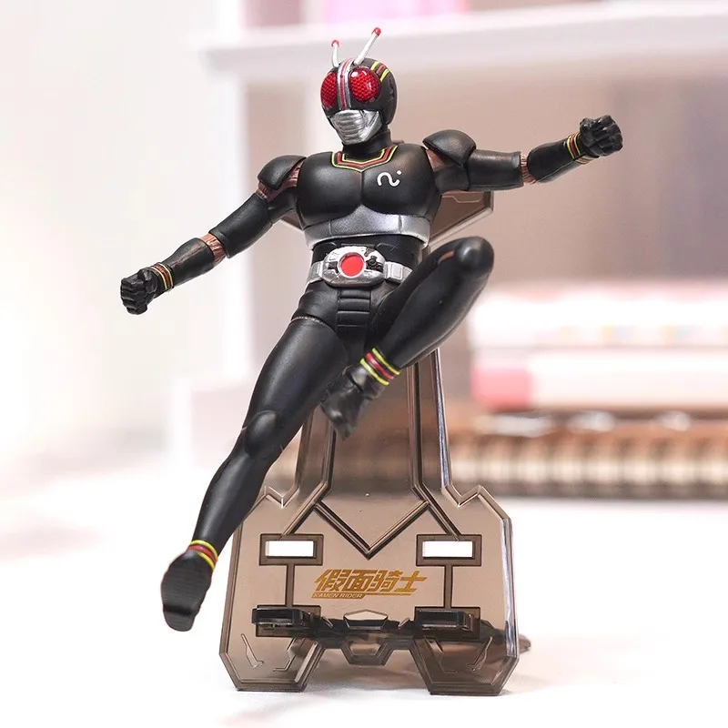 

11cm Authentic Kamen Rider Hero Flying Kick 3d Refrigerator Sticker Magnetic Attraction Yajituo Double Riding Fox Doll Ornament