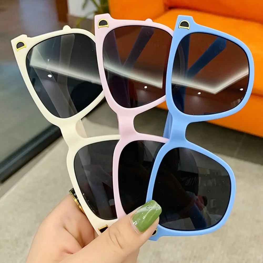 Fashion Outdoor Kids Sunglasses Square Frame UV 400 Foldable Sunglasses Shades for Toddler Boys and Girls