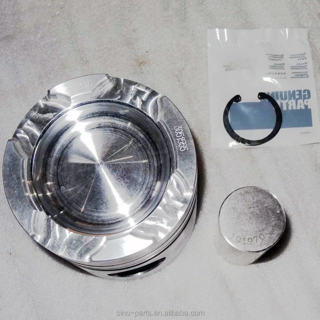 Kit Piston truk NT855 Piston mesin Diesel dan 3801770 cincin