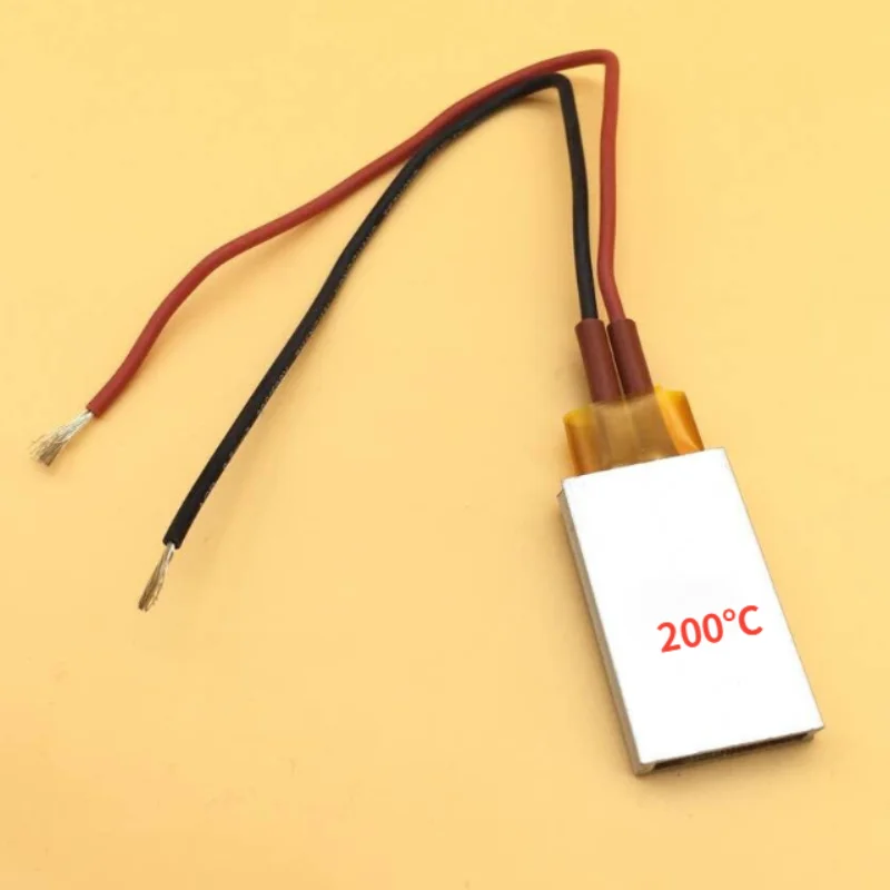 12V 70 degrees to 200 degrees thermostat PTC aluminum shell ceramic heater heating plate heat preservation and antifreeze