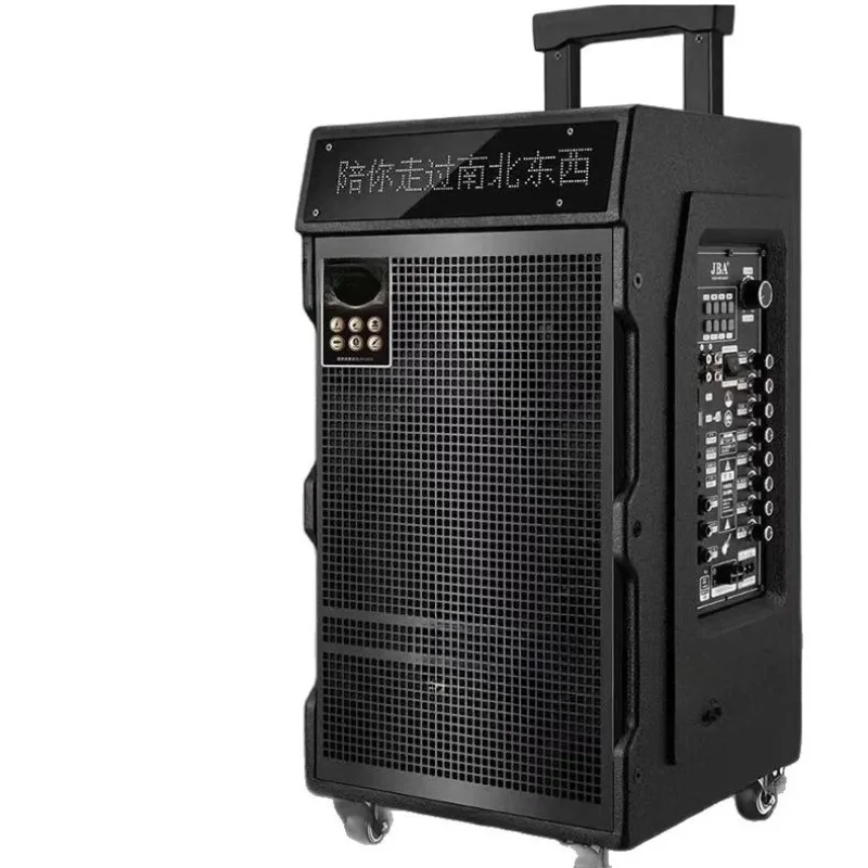 9612 مكبر صوت ذو جودة عالية وأداء مربع خارجي عالي الطاقة وكلمات بلوتوث بث مباشر