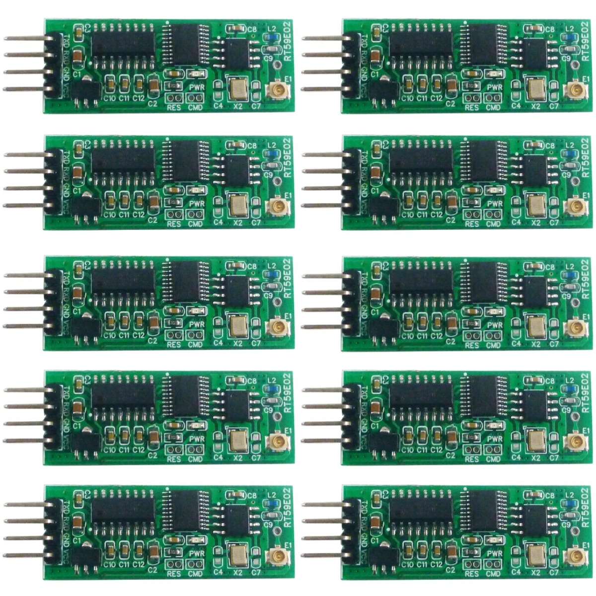 2400-2525MHz RS232 Wireless Transceiver Module RF UART Board for Wifi ESP8266 NodeMCU PC Serial port COM Printers