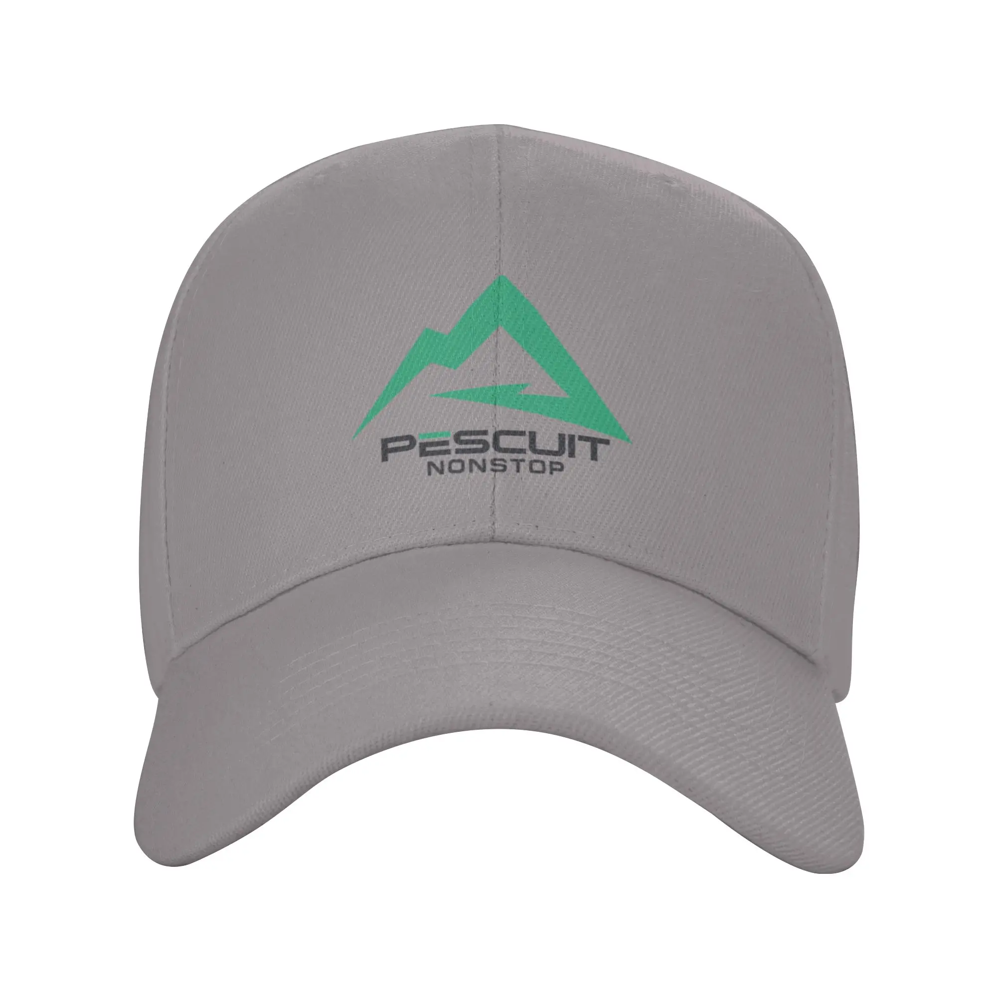 Hot Sale PESCUIT NONSTOP GREEN Baseball Cap  Relaxed Fit Men's Hat  Autumn Trip Men's Hat