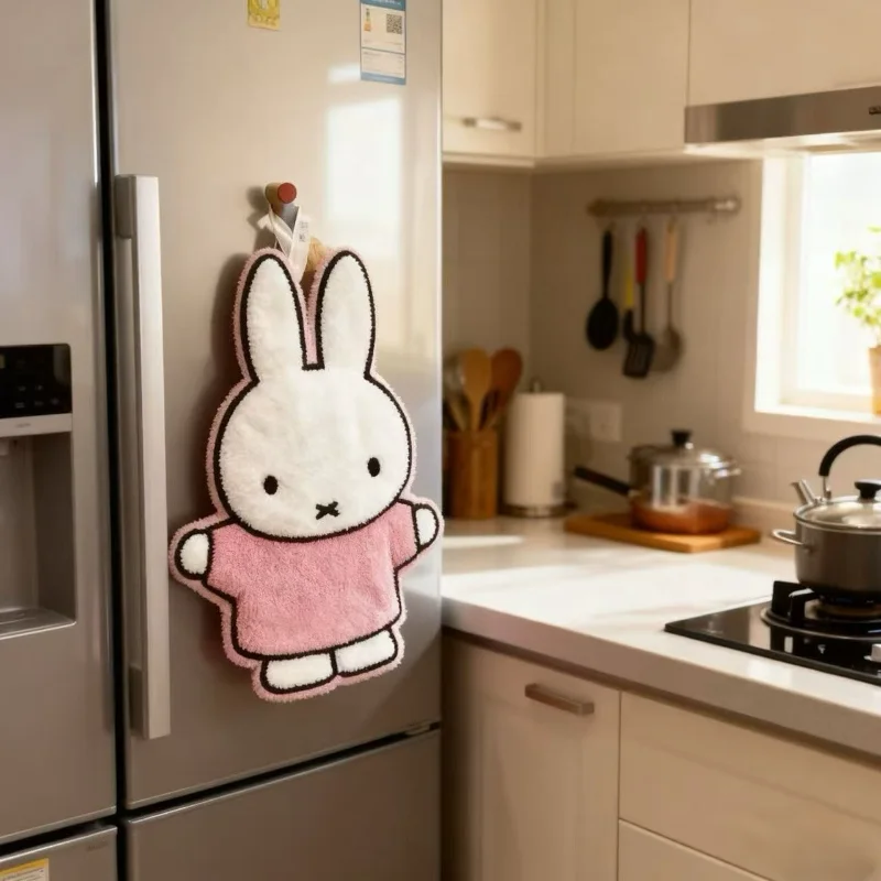 Cute Healing Series Miffy Rabbit Home Wipes Thickened Toilet Bathroom Cartoon Handkerchief Gift for Best Friends view 3