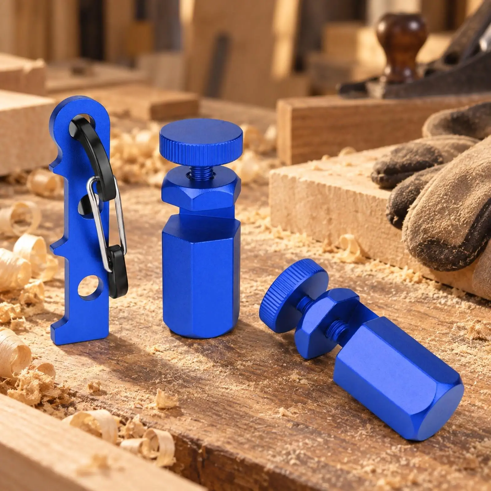 Lightweight Stair Angle Gauge for Handrail Marking and Ruler Clamp Compatible with Woodcraft Tasks