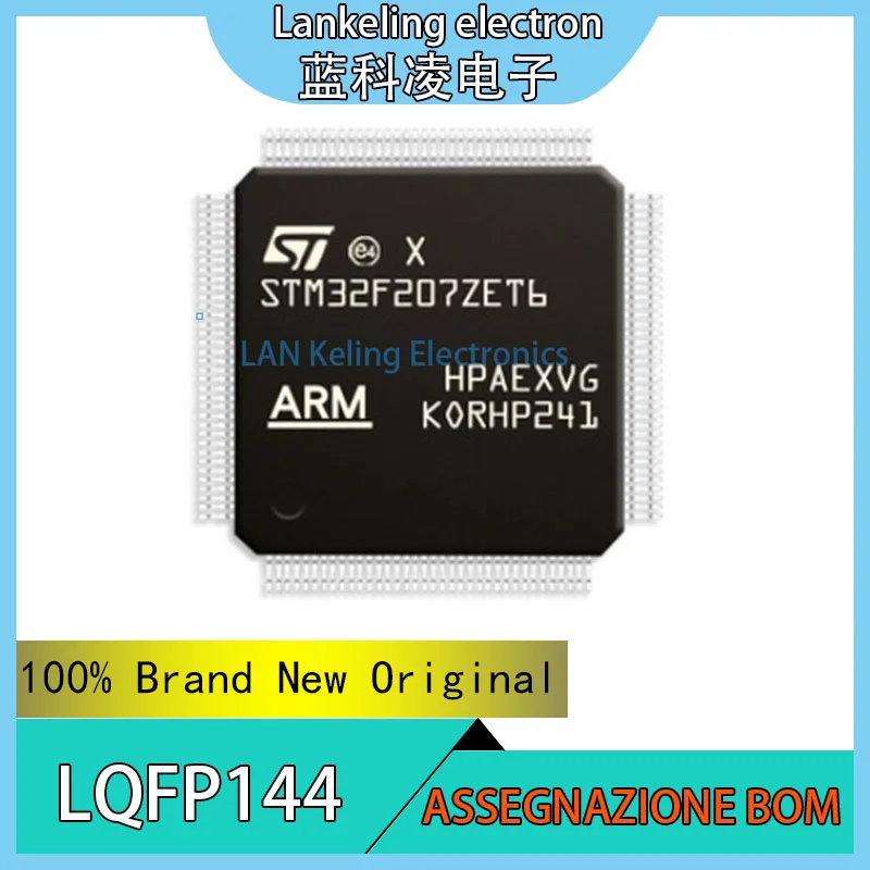 

STM32F207ZET6 STM STM32F STM32F207 STM32F207ZE STM32F207ZET 100% Brand New Original IC MCU LQFP-144 chip