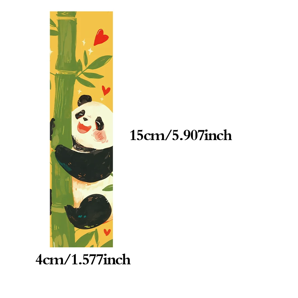 30pcs cartoon cute panda bookmarks student reading book marking paper card creative gift DIY book book page marking bookmarks