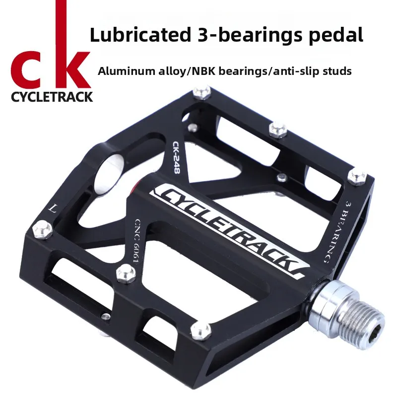 aluminum-alloy-bicycle-pedals-triple-bearing-flat-footrest-anti-slip-single-bike-accessories-road-bike-equipment-cycling-gear