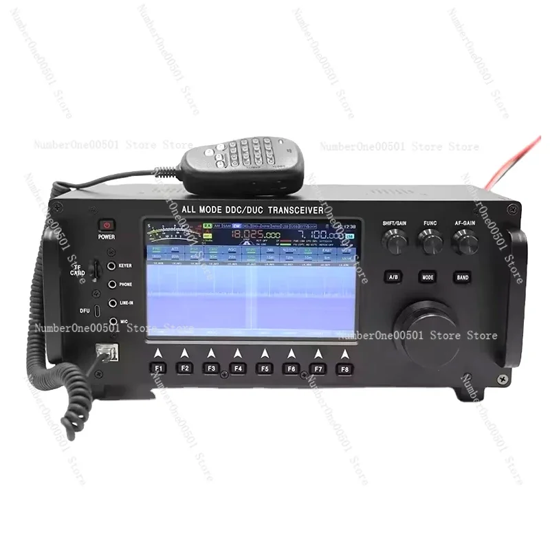 

ZT7500 SDR 100 Вт Wolf Коротковолновый приемопередатчик HF LF 6M VHF UHF DDC DUC Всережимное мобильное радио 0-750 МГц Прием сенсорного экрана