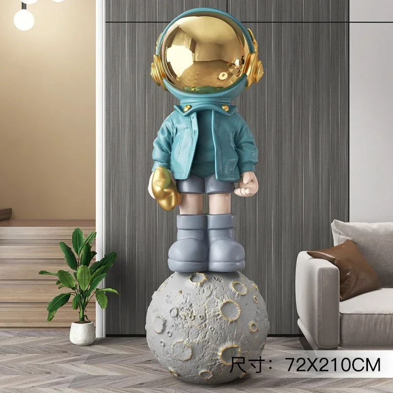 

Astronaut living room large floor ornament home decoration astronaut sculpture