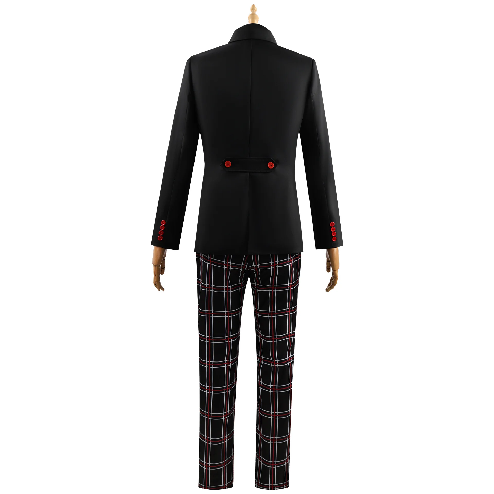 Spel Persona 5 Ren Amamamiya Akira Kurusu Kostum Cosplay Amamiya Volledige Set Schooluniform Voor Halloween Feest Jongens Mannen