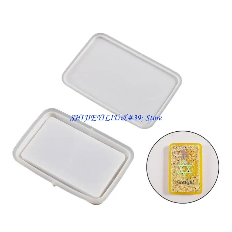 E21F Photo Frame Epoxy Resin Mold Silicone Mold DIY Table Decoration Crafts