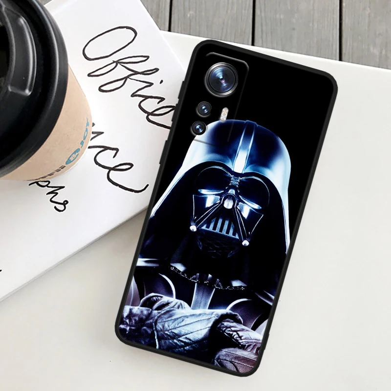 S-tar W-ars Darth Vader Yodas BB8 For Xiaomi Mi 14 13 12T 12S 12X 12 11i 11X 11T 11 Ultra Lite Pro Soft Silicone Black