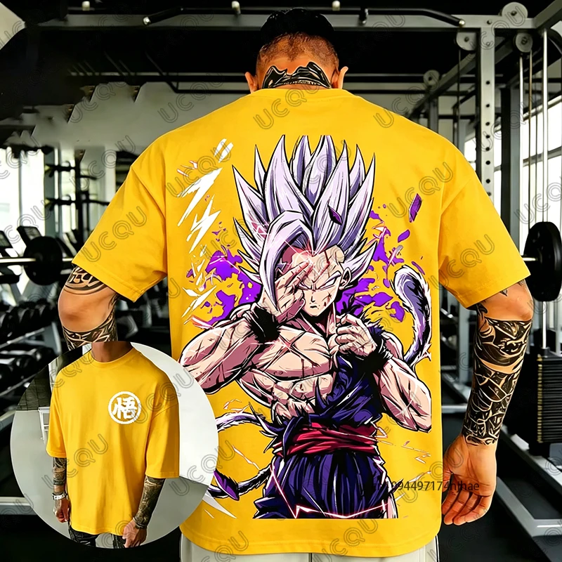 2026 New Dragon Ball Anime Son Gohan Graphic 3D Print T shirt For Men Summer Short Sleeve Tees Retro High Quality Unisex Tops