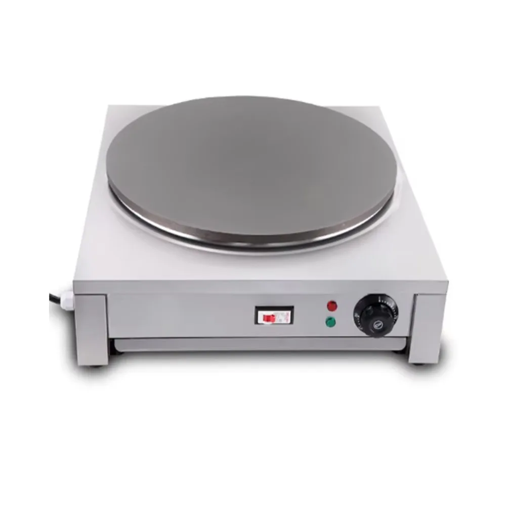 Stainless Steel  Mini Pancake Maker Non-stick Crepe Machine for Home Kitchen Breakfast Cooking