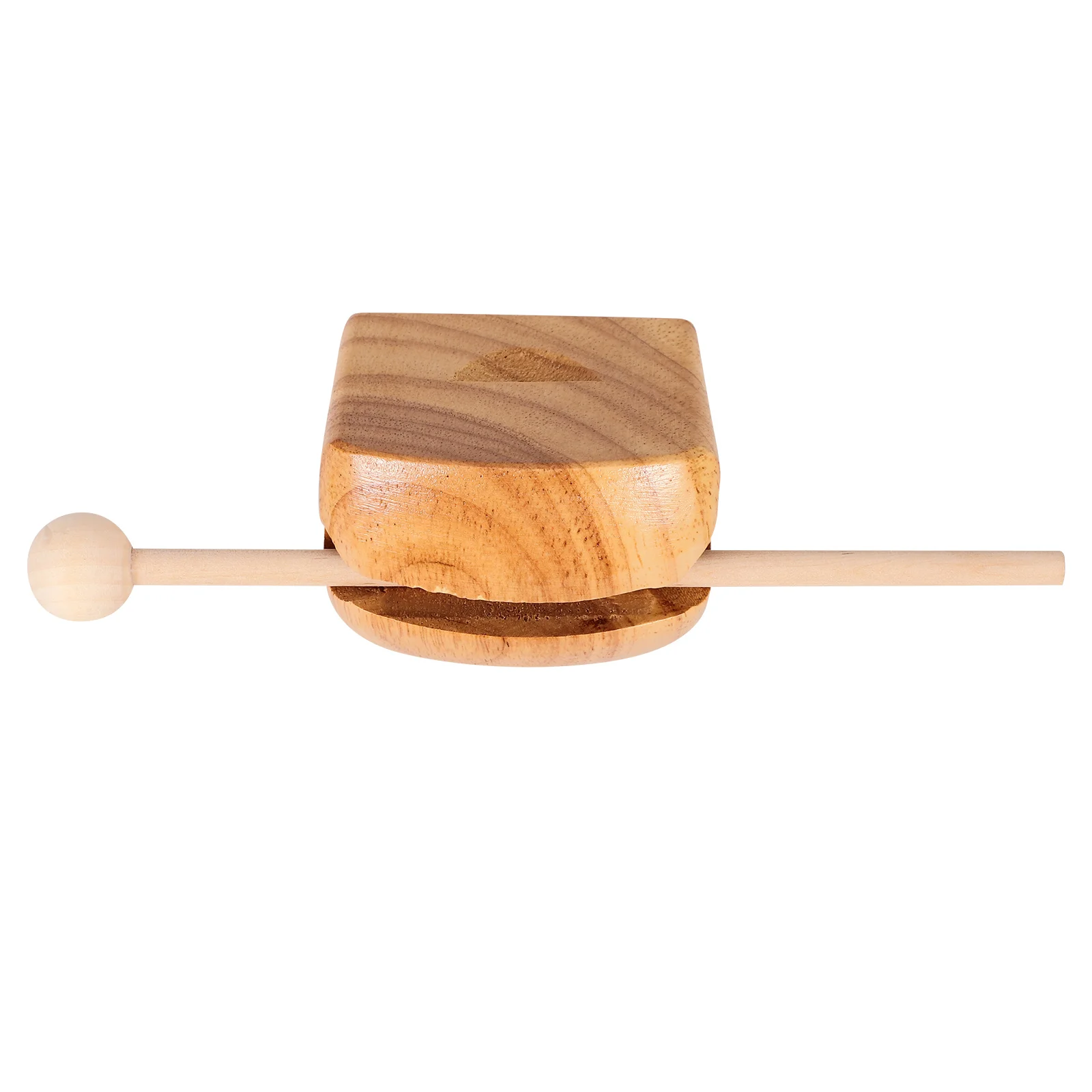 

1Set Wooden Fish Temple Block Percussion Instrument Early Education Musical Plaything for Kids Rhythm Development