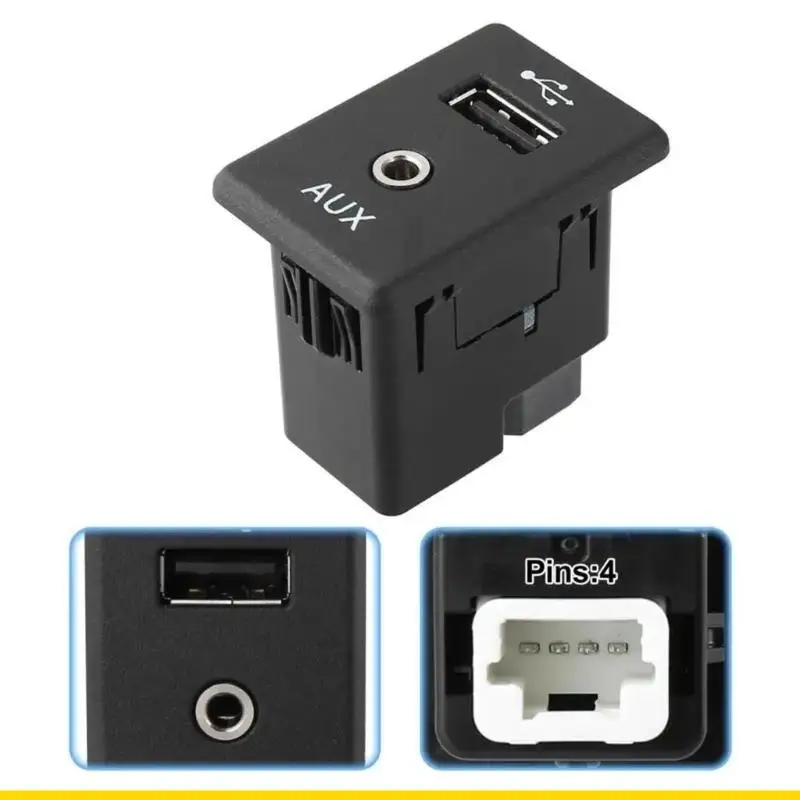 

SZCH AUX USB-порт для 795405004 28023-4BA0B Автомобильный разъем USB-порта