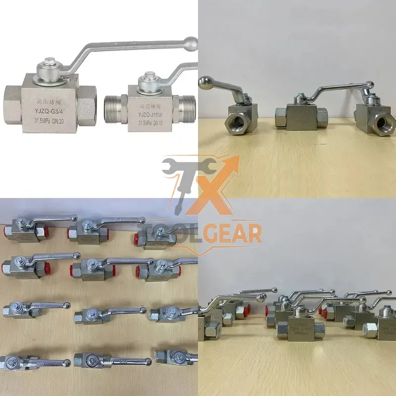 2026China*Factory* 1/2 Inch 3000Psi Carbon Steel NPT Thread High Pressure Ball Valve