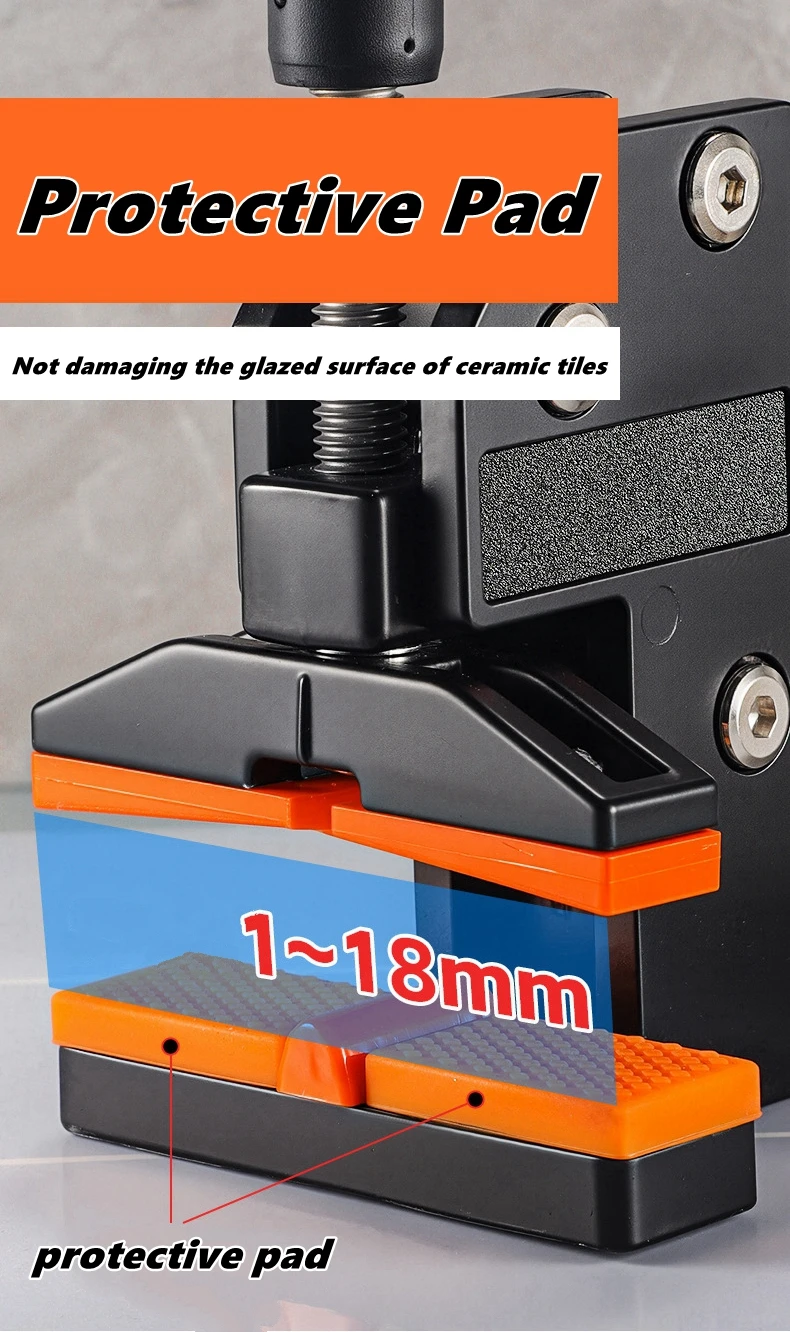 Ceramic Tile Glass Pliers, Opening Pliers,Heavy-Duty Ceramic Tile Splitter Portable Manual Tile Scoring and Cutting Breaker Tool