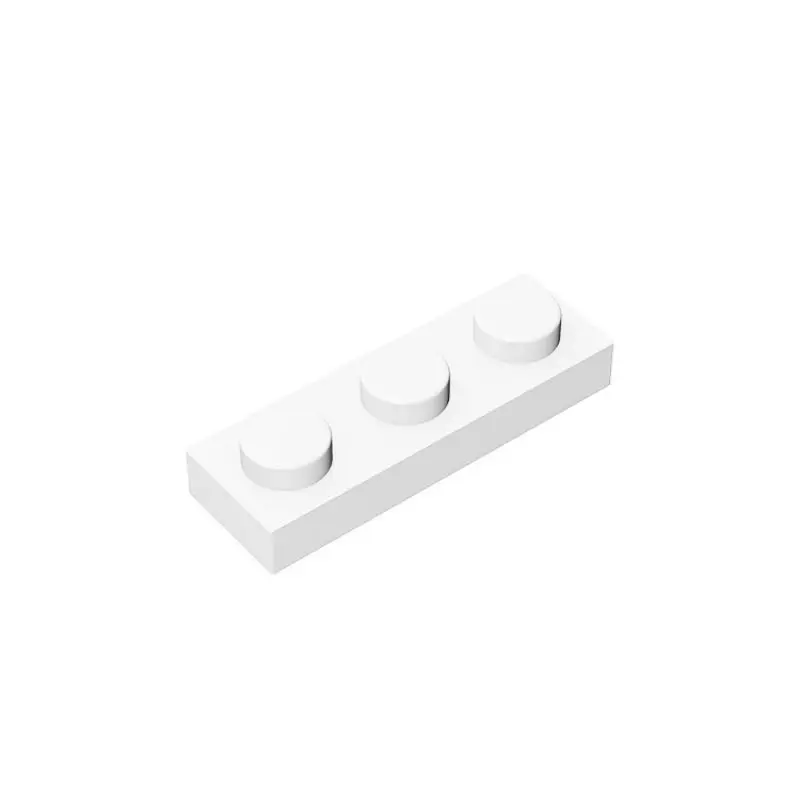 MOC 10PCS 3623 Plate 1x3 Building Blocks Kit High-Tech Board Light Panel Bricks Particle Idea Toys Children Birthday Kid Gifts