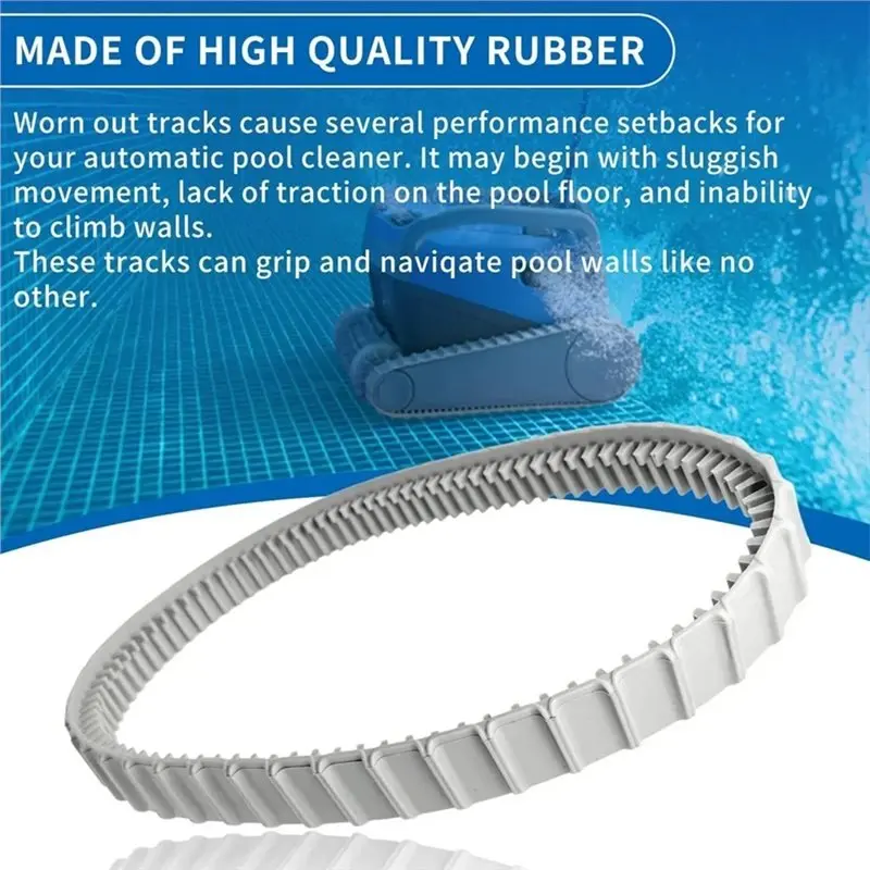 L71A For Dolphin For Maytronics Robotic Pool Cleaner Gray Tracks 9983152-R2 Replacement Part For Models