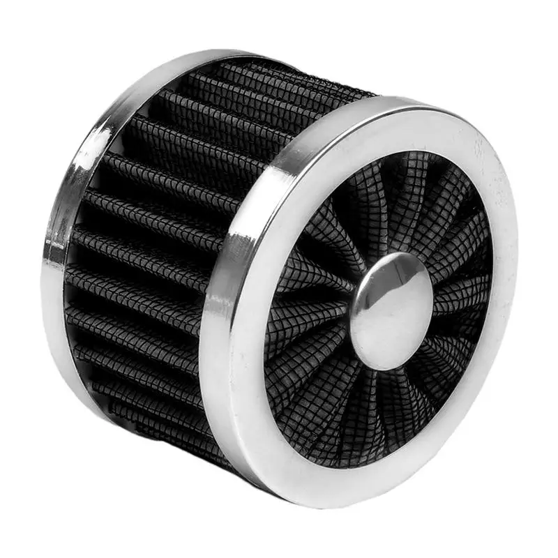 Cold Air Filter All-Purpose Car Air Intake Filter Dry Air Filter High-Efficiency Car Modified Air Filter Head Cool Air Filter