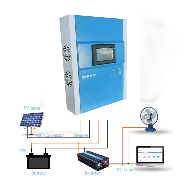 100A MPPT Solar Charge Controller 220V 240VDC High Efficiency PV Battery Regulator For Industrial Home Solar Power System Use