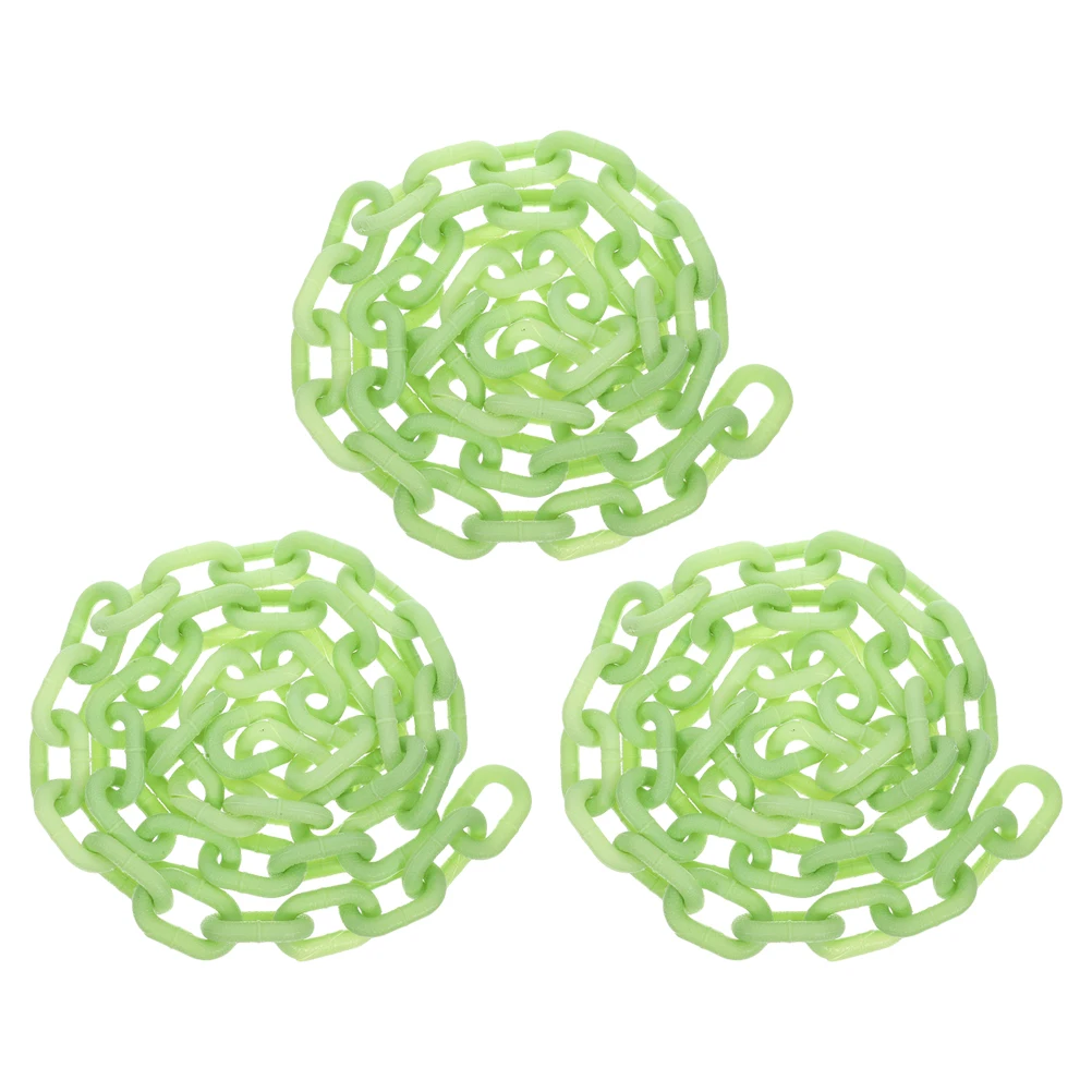 

Simulated Luminous Chain Glowing Chains Prop Halloween Decorations Cake Plastic Abs Fake Man