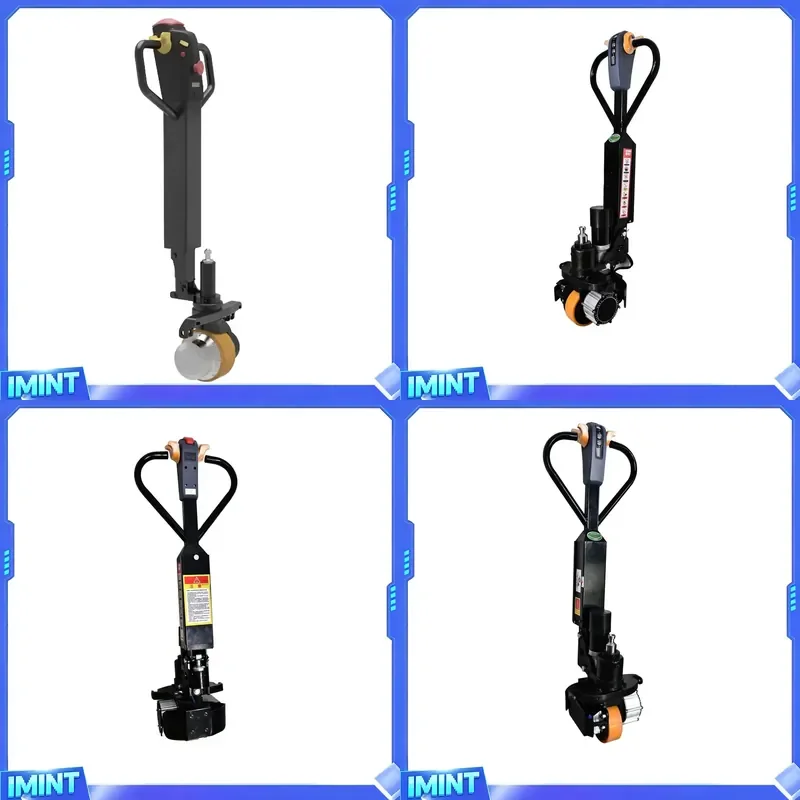 JNDO Warehouse Equipments Pallet Jack 1000kg 1500kg 2000kg 1ton 1.5 Ton 2ton Electric Pallet Truck with Lithium Battery