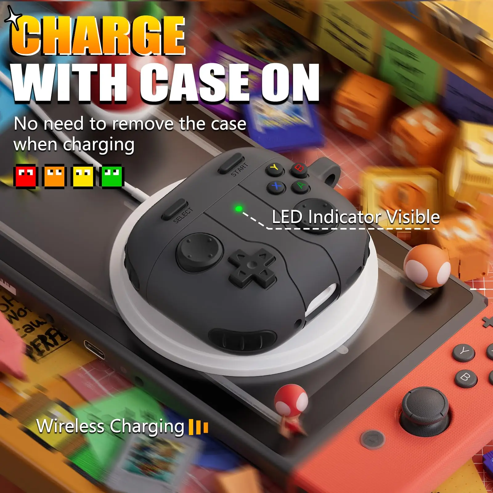 AirPods Pro용 카세트 테이프 케이스 AirPods Pro2 Pro 2세대 2023 케이스용 USB-C AirPods 4 2024 USB C 케이스용 충격 방지 커버