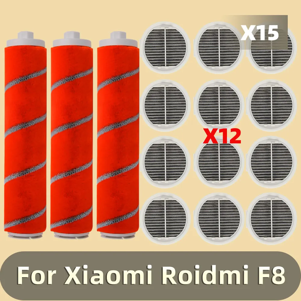 Fit For Xiaomi Roidmi F8 Handheld Wireless Vacuum Cleaner Spare Parts Accessories Hepa Filter Main Rolling Brush