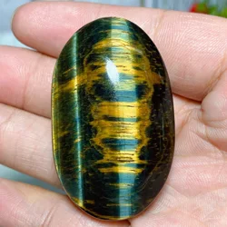 Healing Natural Crystals Blue Yellow Tiger Eye Palm Stone High Quality Reiki Home Decorations Mineral Energy Gift Ore Polished