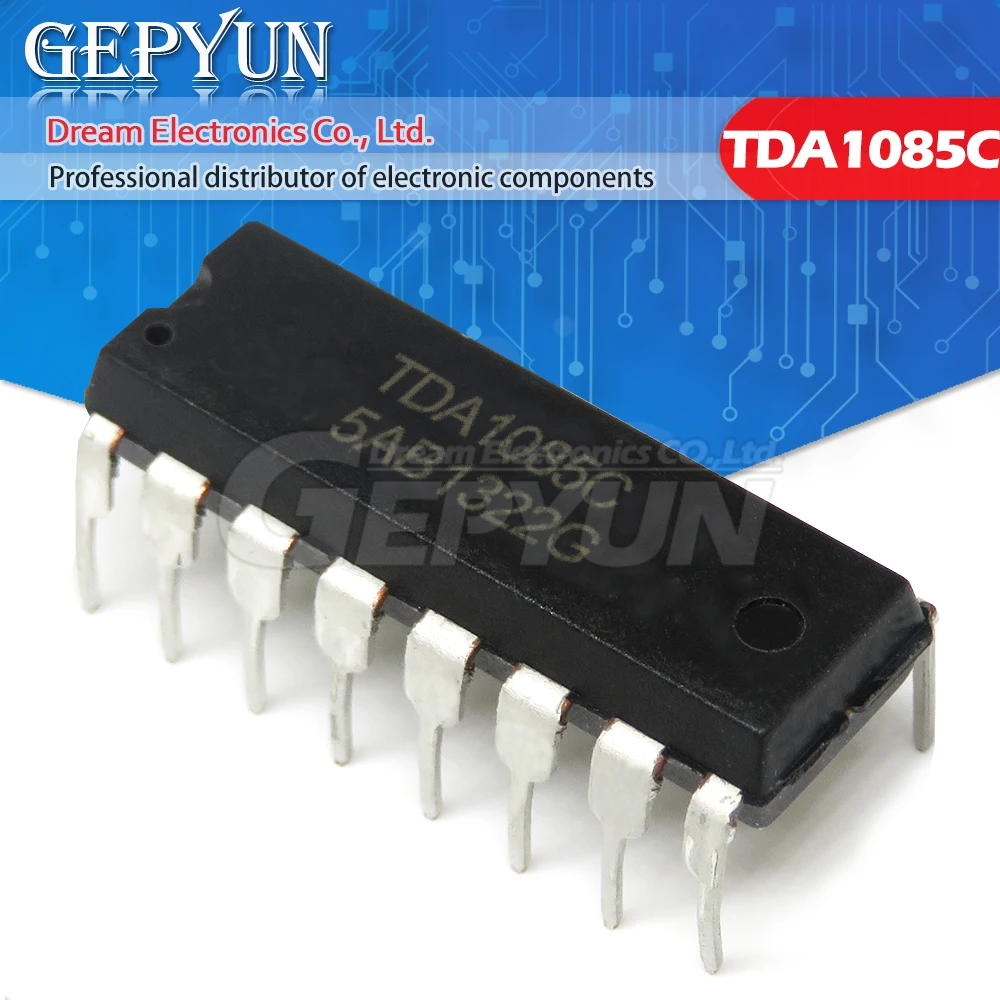 1PCS TDA1085C DIP-16 TDA1085 DIP16 TDA1085CG 1085C DIP