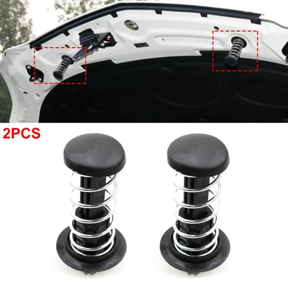 2pcs 2048800127 Bonnet Hood Spring 2048800227 Black Car Fastener Clips Hood for Mercedes Benz C E S SL SLK Class