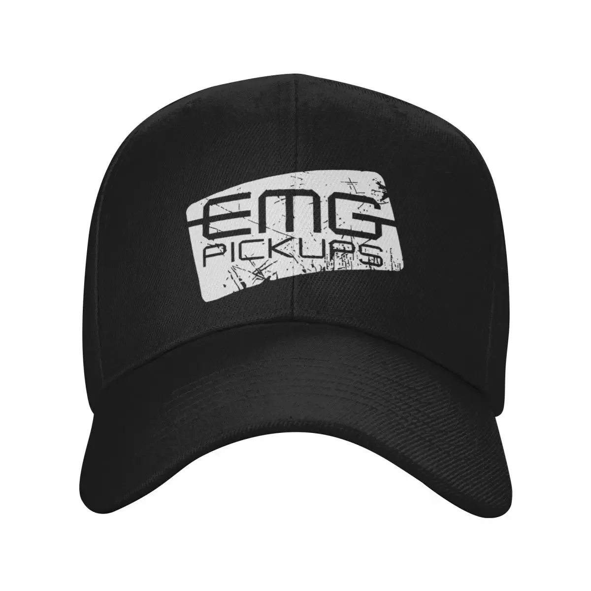 EMG Pickups Distressed Electric Guitar Logo Lightweight Mens Hats Caps For Men Baseball Cap For Men