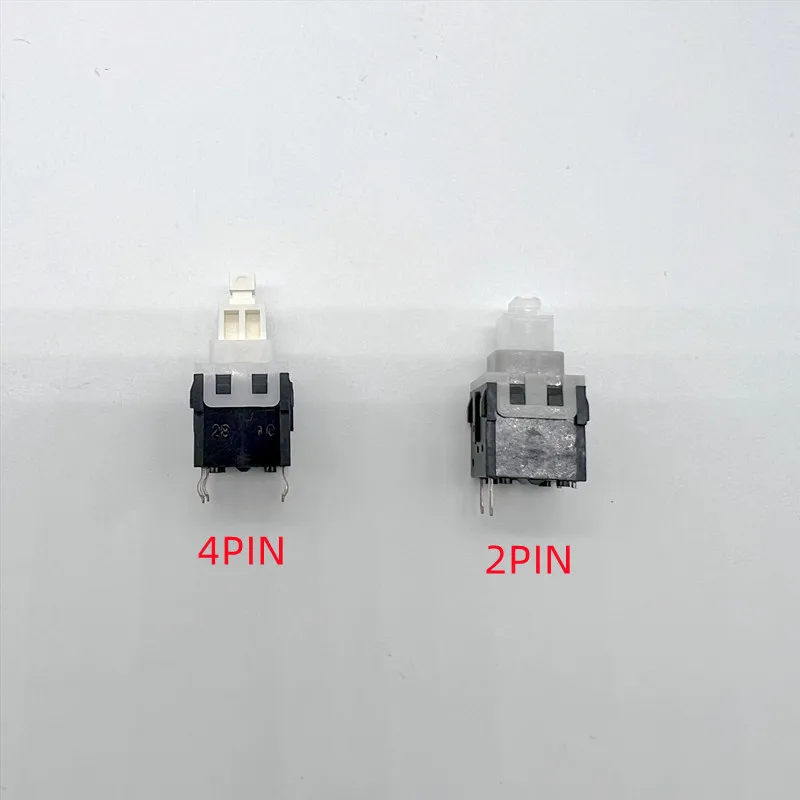 5PCS ESB32101N self-locking switch 4PIN 12*12*25 2PIN 11*11*23 push stroke switch 4 feet with lock