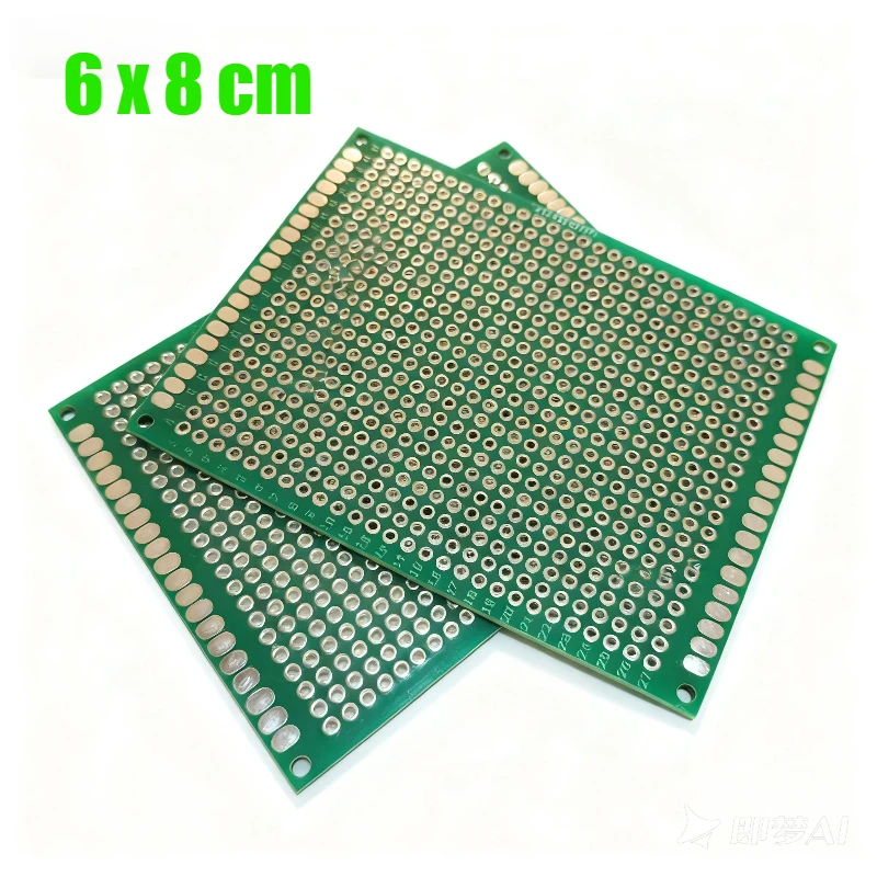5PCS/10PCS 2x8 3x7 4x6 5x7 6x8 7x9 8x12 9x15cm Dubbelzijdig Koper Prototype board Universele Board Experimentele Ontwikkeling Plaat