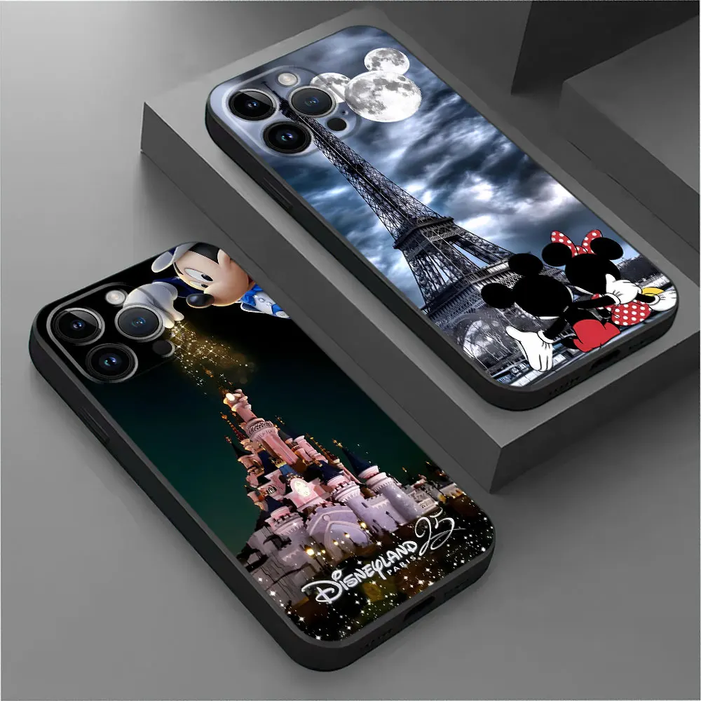 Phone Case for Apple iPhone 12 Mini XS X 8 Plus 11 SE 13 Pro 15 Pro Max XR 14 2020 13pro Disney Castle Silicone Cover Coque