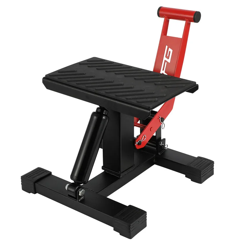 

Off road motorcycle frame repair bench, hydraulic parking bench support, lifting bench maintenance, heavy-duty universal